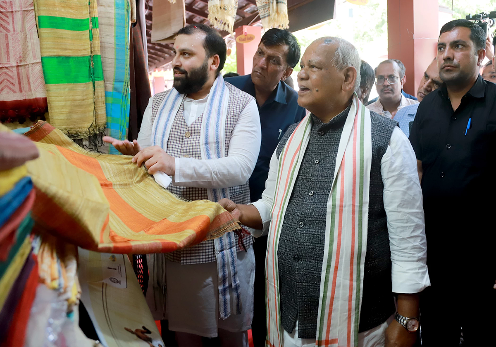 Special Khadi exhibition at I.N.A. Delhi Haat under 'Khadi Mahotsav' inaugurated